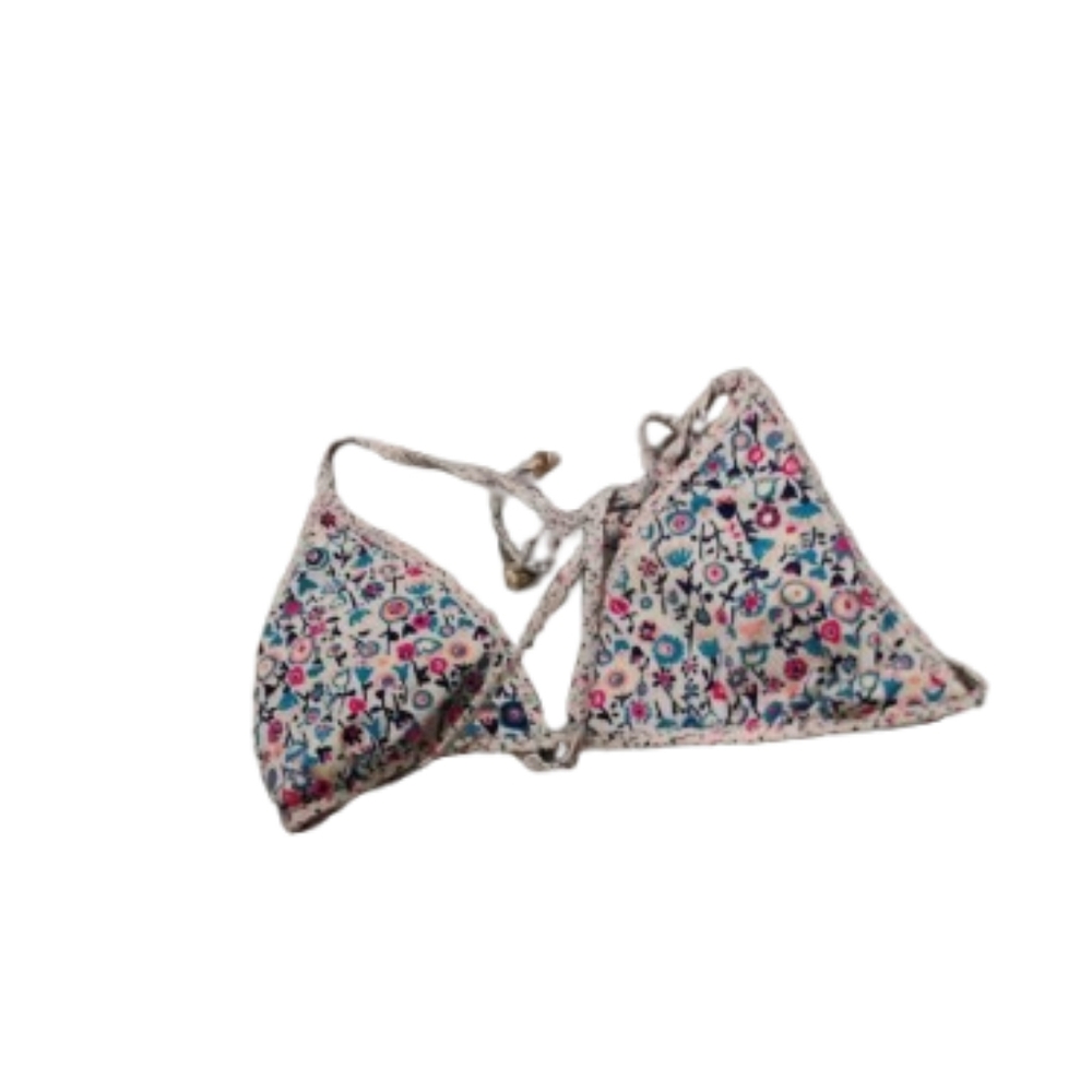 Marc Jacobs Reversible Women's Sprinkle Floral Print Bikini Top Fits Sz Small